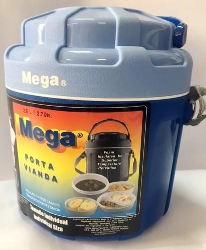 Mega (USA) 0717040954278BLUE Isothermal container 2.6 L 0717040954278BLUE