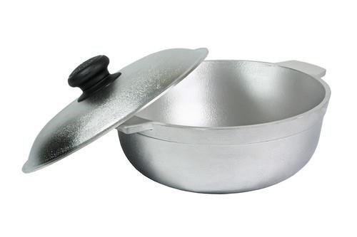 Silumin Saucepan with lid, 3L – price