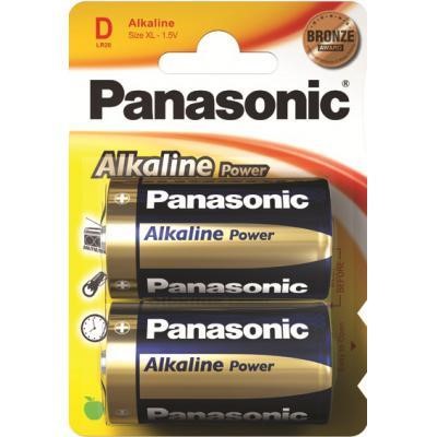 Panasonic LR20REB/2BP Battery Alkaline Power D/LR20 BL 2 pcs. LR20REB2BP