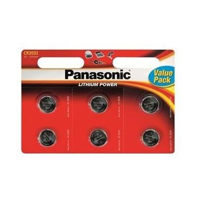 Panasonic CR-2032EL/6B Battery CR 2032 BL 6pcs. CR2032EL6B