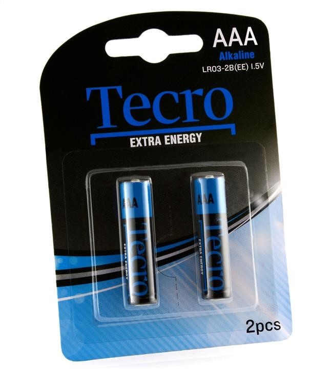 Tecro LR03-2B(EE) Battery Extra Energy Alkaline AAA/LR03 BL, 2 pcs. LR032BEE