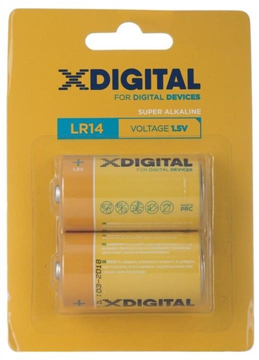X-Digital LR14 C2 Battery Energy C/LR14 BL, 2pcs. LR14C2