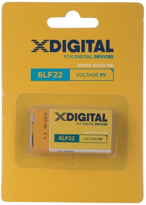 X-Digital 6LF22 C1 Battery Energy Krona/6F22 BL, 1pcs. 6LF22C1