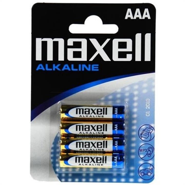Maxell HQ-2972/4902580164010 Battery AAA/LR03 BL, 4 pcs. HQ29724902580164010