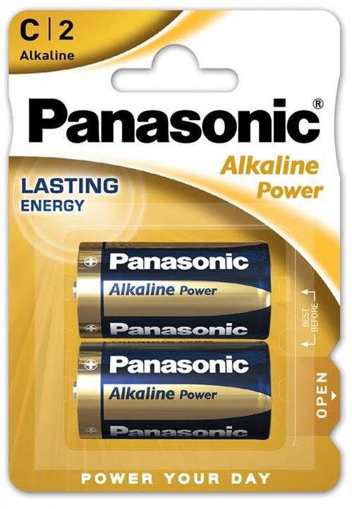 Panasonic LR14APB/2BP Battery Alkaline Power Lasting C/LR14 BL 2 pcs. LR14APB2BP
