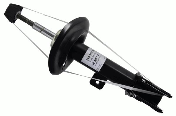 SACHS 315 989 Front right gas oil shock absorber 315989