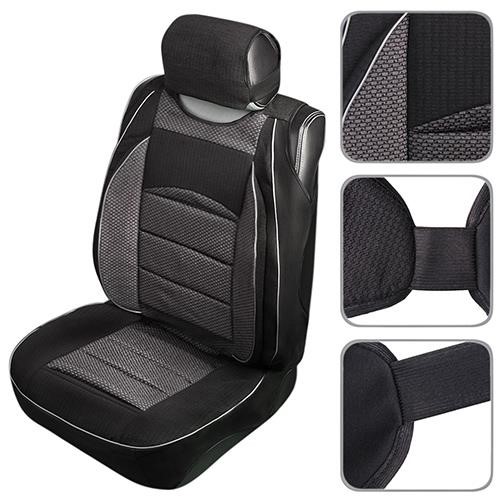 Shturmovik НФ-00000063 Seat cover/Gobelin/St1 (1+1) black and grey (499) 00000063