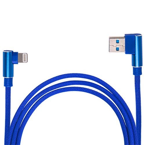 Pulso 00000048808 Cable USB - Apple (Blue) 90° ((100) Bl) 00000048808