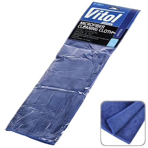 Vitol VR-04M-U Universal microfiber cloth 40x40 cm, blue VR04MU