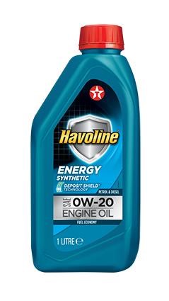 Texaco 804046NKE Engine oil Texaco Havoline Energy 0W-20, 1L 804046NKE