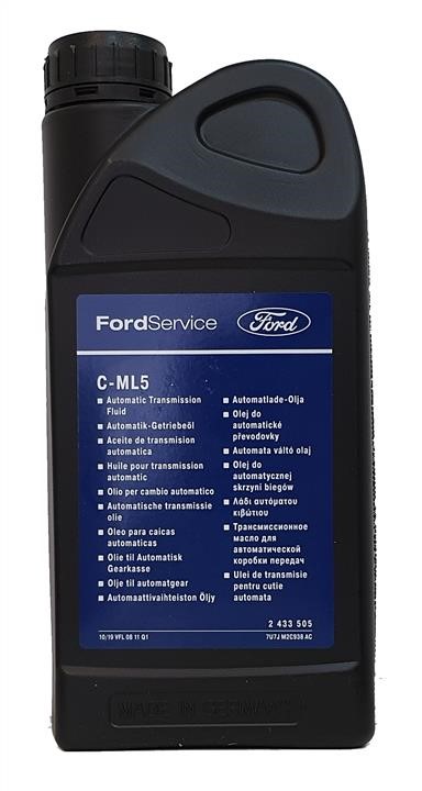 Ford 2 433 505 Transmission oil Ford ATF/PS C-ML5, red, 1 l (1 776 431) 2433505