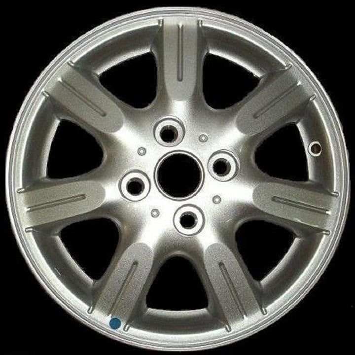 95484913 General Motors Light Alloy Wheel General Motors Spark 2 4,5x14 4x100 ET43,5 DIA56,5 Silver