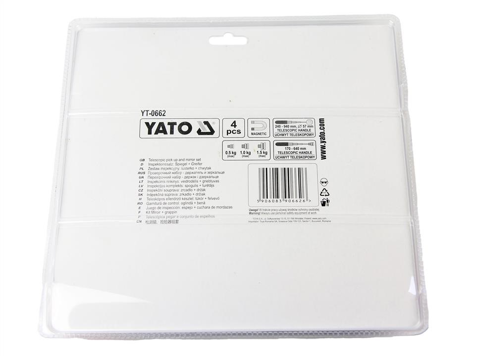 Yato YT-0662 Telescopic pick up and mirror set YT0662