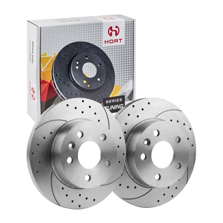 Hort HD8529R Unventilated front brake disc HD8529R