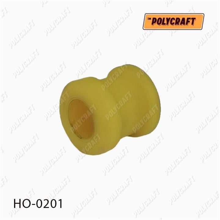 POLYCRAFT HO-0201 Stabilizer bar bush (rear), upper polyurethane HO0201