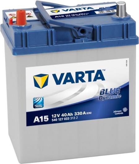 Varta 5401270333132 Battery Varta Blue Dynamic 12V 40AH 330A(EN) L+ 5401270333132