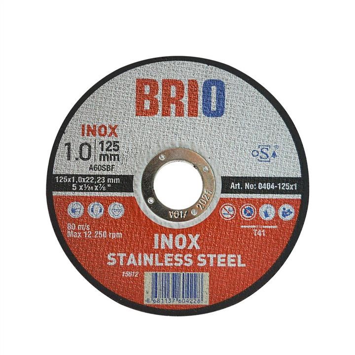 Brio 0404-125X1 Cutting wheel for metal 0404125X1