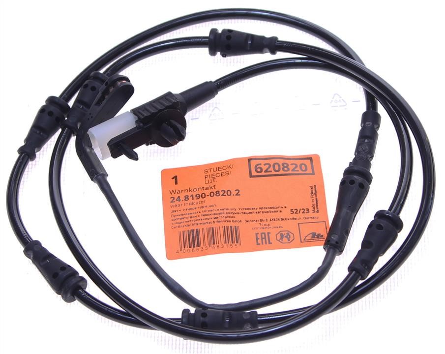 Brake pad wear sensor Ate 24.8190-0820.2