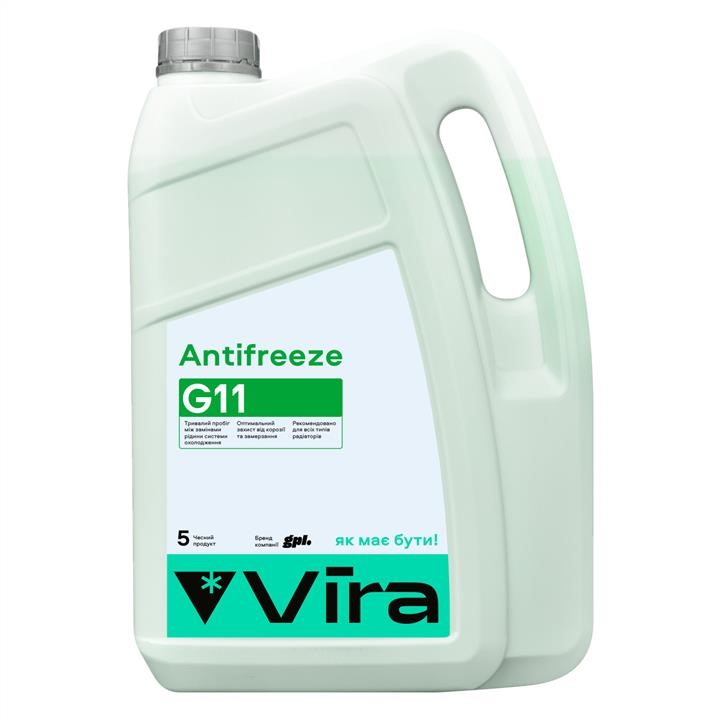 Vira VI0031 Antifreeze Vira G11, green, 5L VI0031