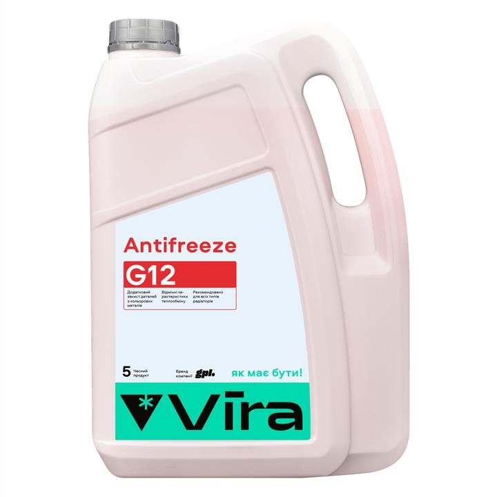 Vira VI0041 Antifreeze Vira G12, red, 5L VI0041