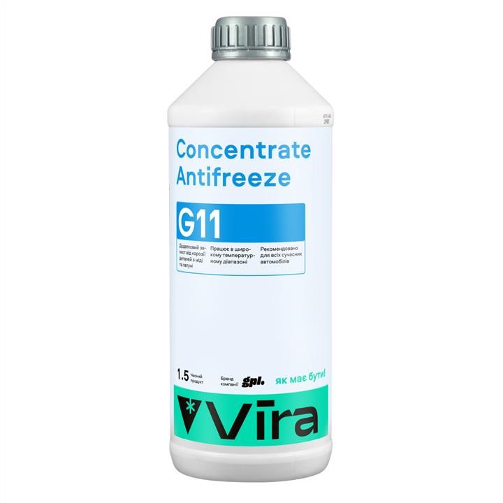 Vira VI2003 Antifreeze Vira G11, concentrate, blue, 1,5L VI2003