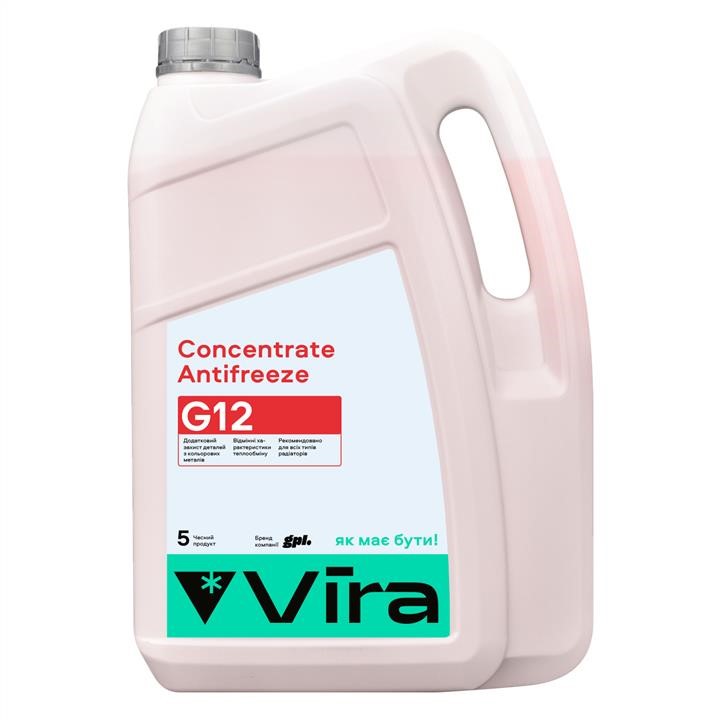 Vira VI3001 Antifreeze Vira G12, concentrate, red, 5L VI3001