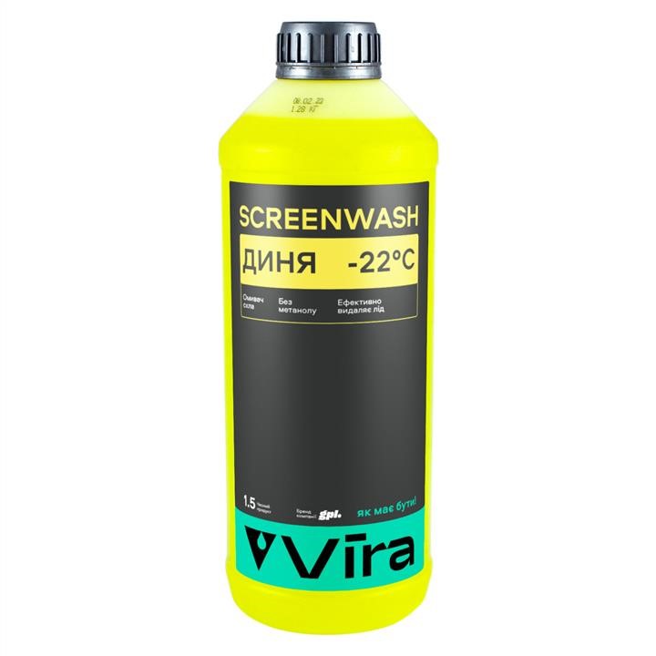 Vira VI0500 Winter windshield washer fluid Vira Melon, 1,5L VI0500