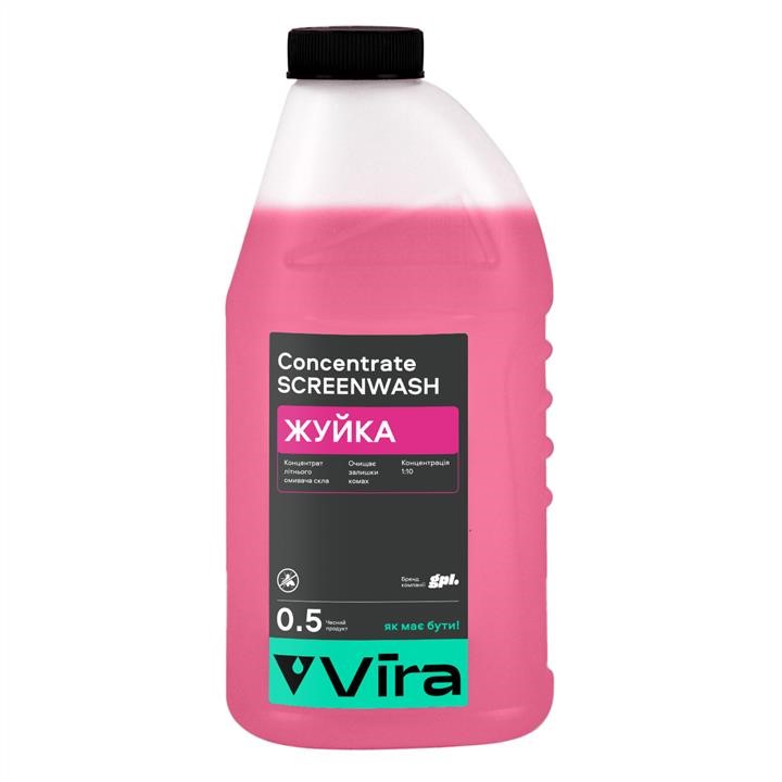 Vira VI0509 Summer windshield washer fluid Vira Bubble Gum, 0,5L VI0509