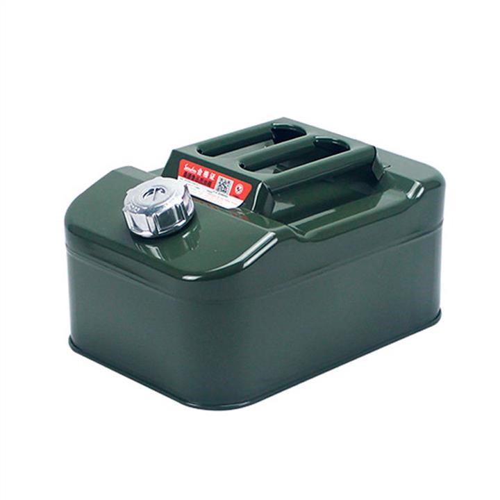 Merlion 33331 Canister Merlion YT-HS-FX-10L, metal with valve + flexible watering can, 10 l, Green 33331