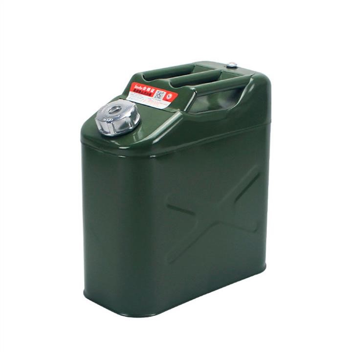 Merlion 33345 Canister Merlion YT-HS-FV-15L, metal with valve + flexible watering can, 15 l, Green 33345