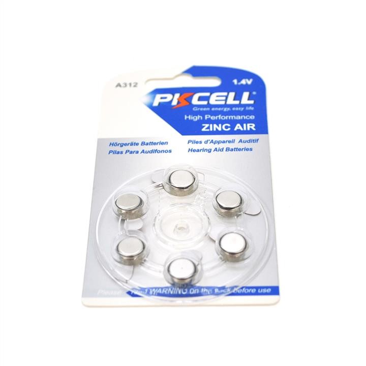 PkCell 20408 Zinc air battery PKCELL 1.4V ZA13 20408