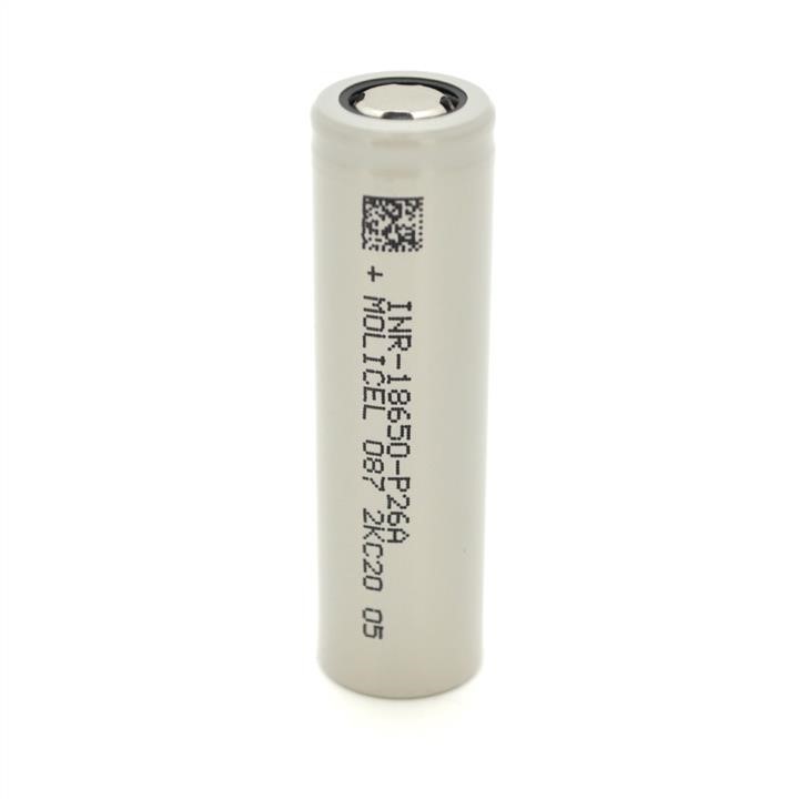 Beston 26008 Battery 18650 Li-Ion Beston70M-26, 4.2/3.7/2.5V, USB-Micro, 2600mAh 26008