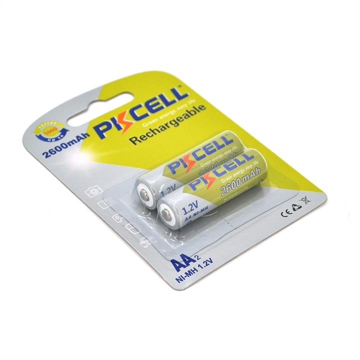 PkCell 09328 Battery PKCELL 1.2V AA 2600mAh NiMH Rechargeable Battery, Q12 09328