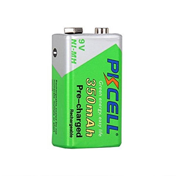 PkCell 12728 Battery PKCELL 9V/350mAh, Q10 12728