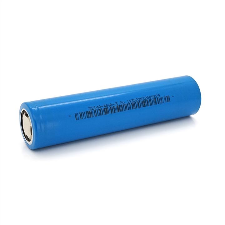 Voltronic 32203 Lithium iron phosphate battery LiFePO4 IFR32140 12500mah 3.2v, Blue 32203