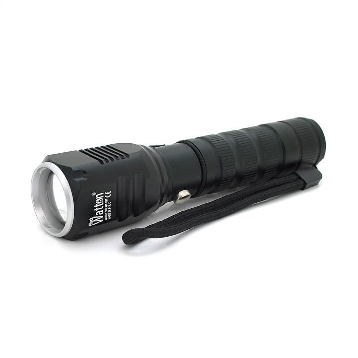 Watton 29264 Hand flashlight WT-087, Black 29264