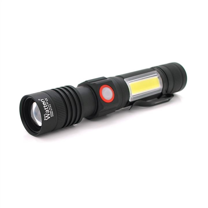 Watton 29279 Hand flashlight WT-601, Black 29279
