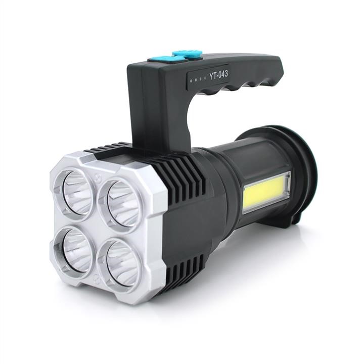 Voltronic 29340 Flashlight Portable Lamp YT-81043, Black 29340