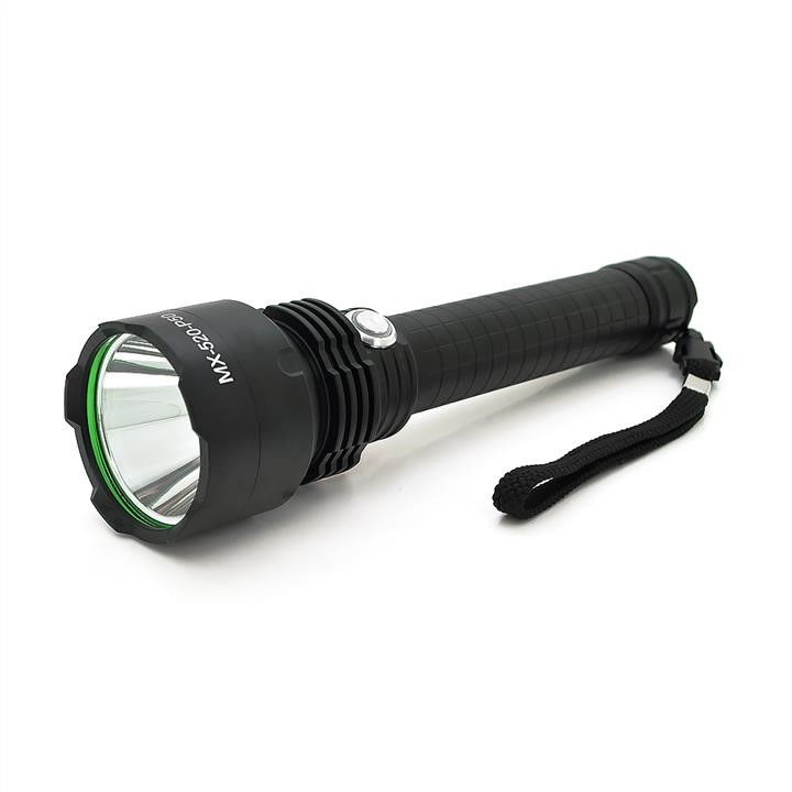 Powermaster 29449 Hand flashlight MX-520-P50, Black 29449