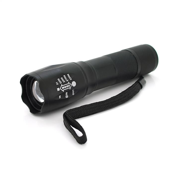 Powermaster 29452 Hand flashlight VARLONPAN MX-812-T6, Black 29452