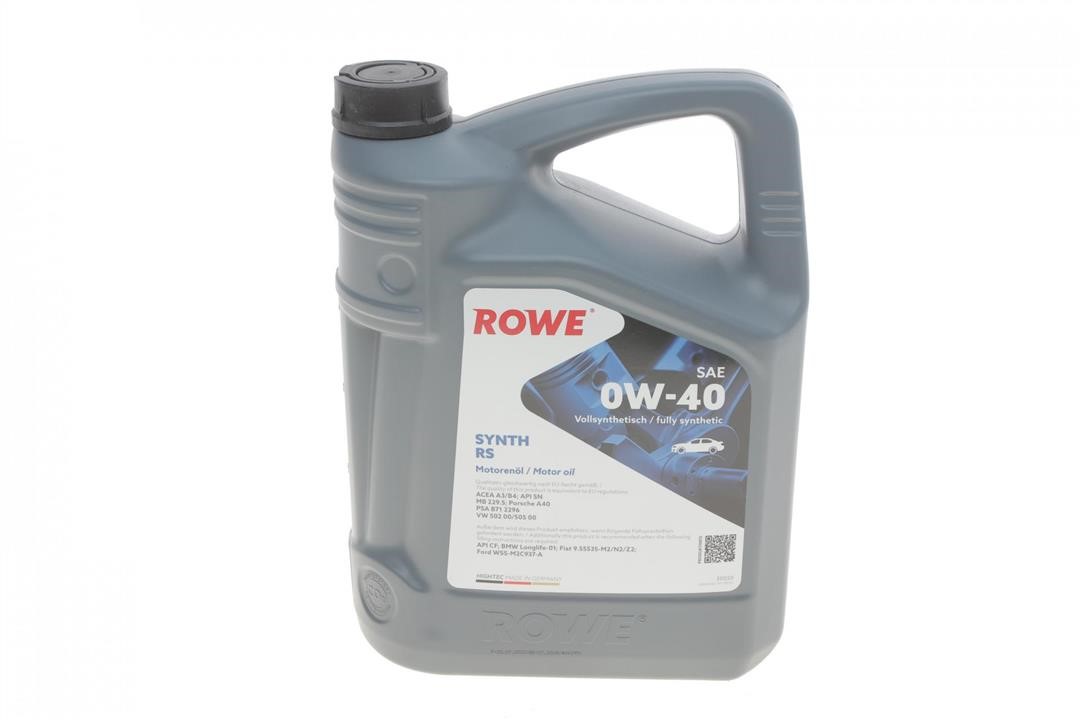 20020005099 Rowe Engine oil ROWE HIGHTEC SYNTH RS 0W-40, 5L