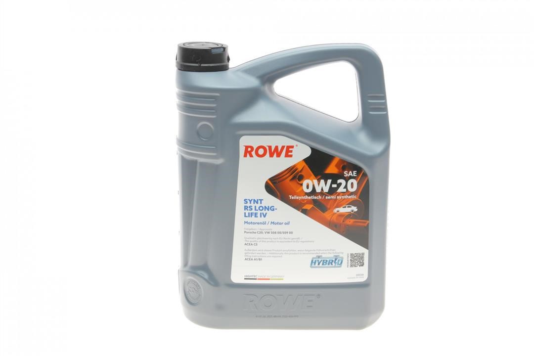 20036005099 Rowe Engine oil ROWE HIGHTEC SYNTH RS LONGLIFE IV 0W-20, 5L
