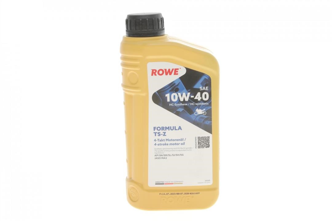 Rowe 20049-0010-99 Engine oil ROWE HIGHTEC FORMULA TS-Z 10W-40, 1L 20049001099