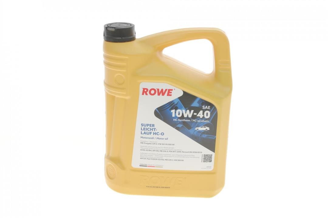 Rowe 20058-0050-99 Engine oil ROWE HIGHTEC SUPER LEICHTLAUF HC-O 10W-40, 5L 20058005099