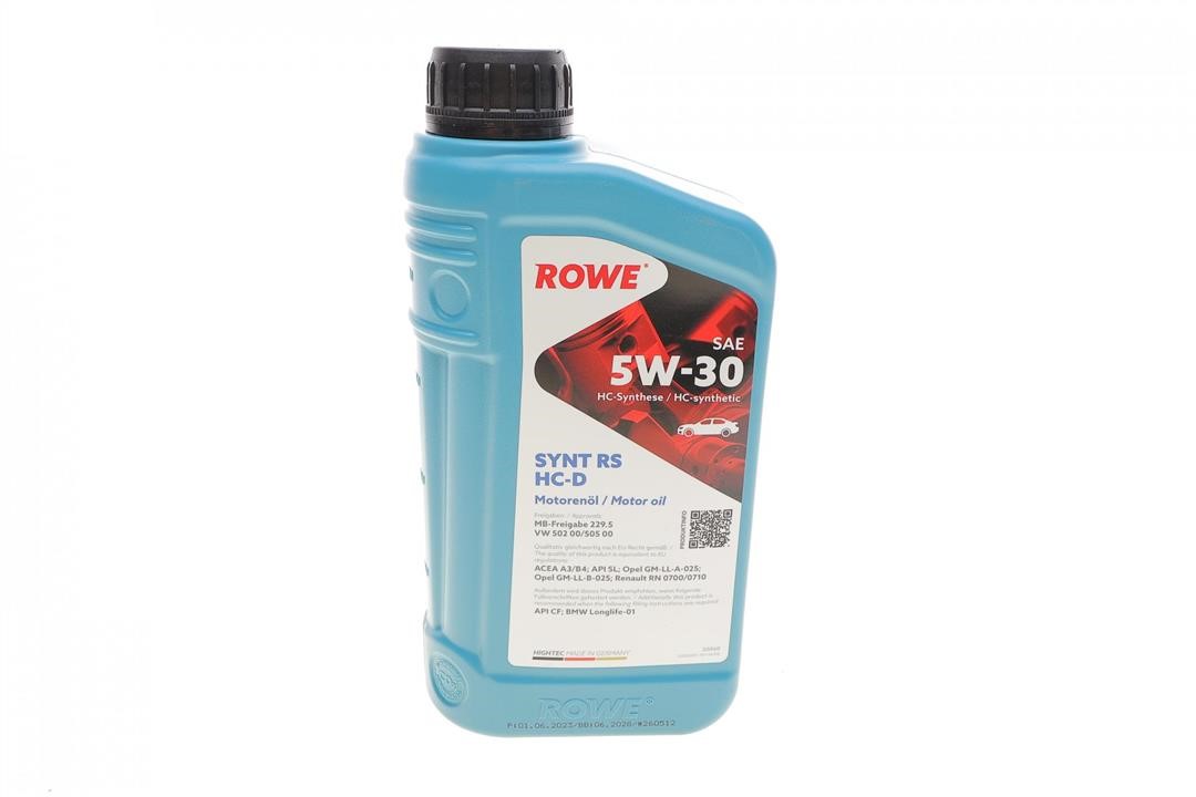 Rowe 20060-0010-99 Engine oil ROWE HIGHTEC SYNT RS HC-D 5W-30, 1L 20060001099