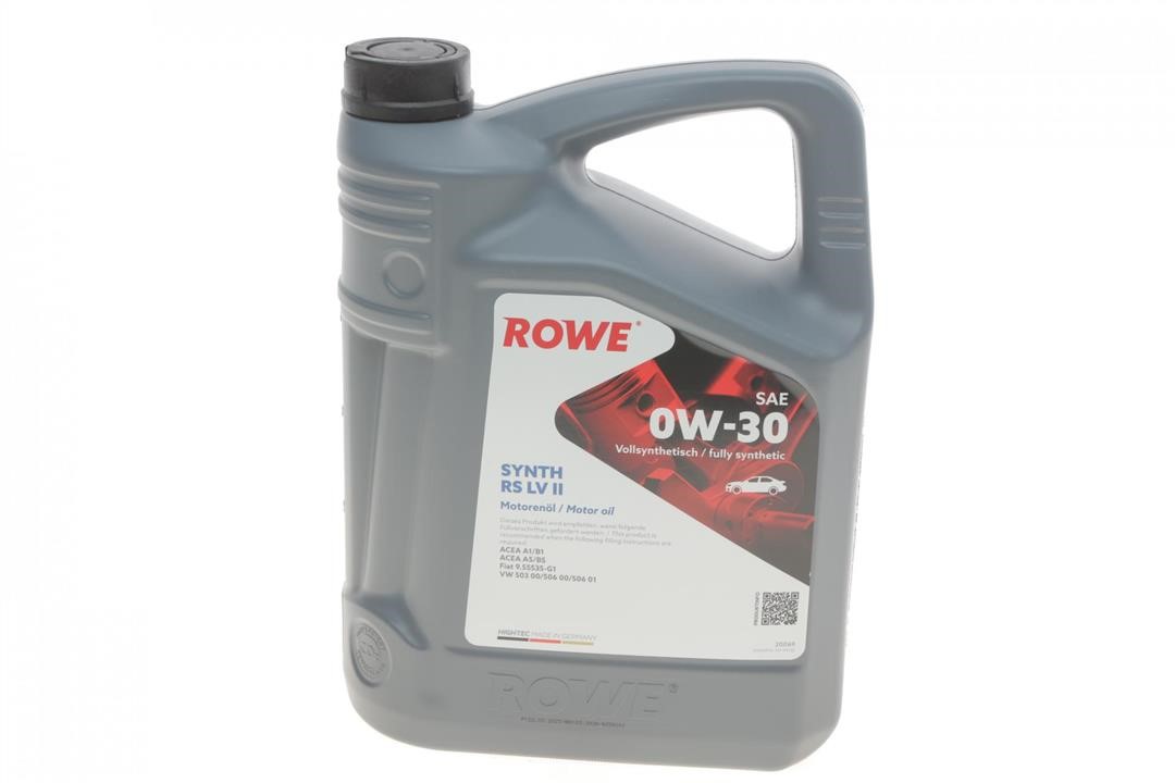 20069005099 Rowe Engine oil ROWE HIGHTEC SYNTH RS LV II 0W-30, 5L