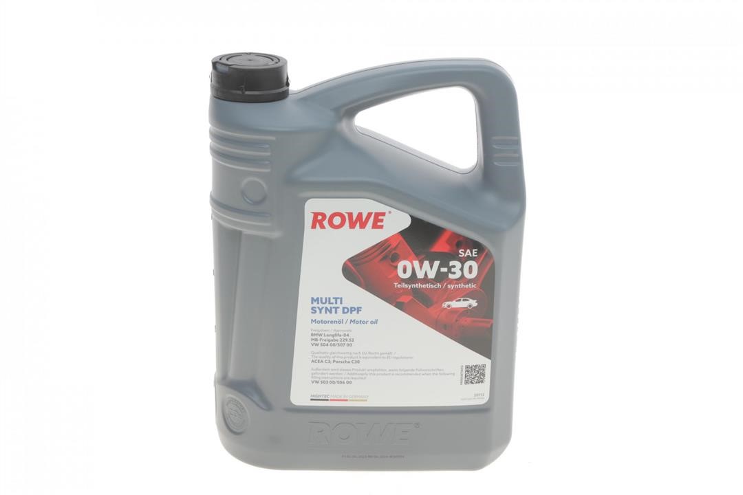 Rowe 20112-0050-99 Engine oil ROWE HIGHTEC MULTI SYNT DPF 0W-30, 5L 20112005099