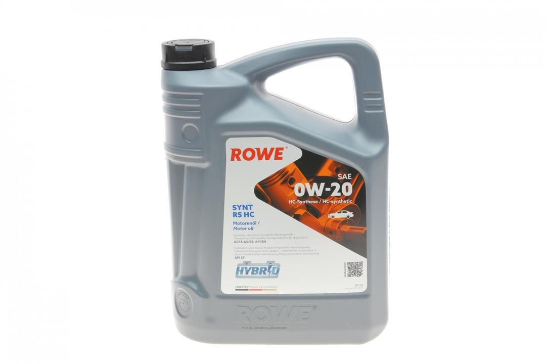 Rowe 20134-0050-99 Engine oil ROWE HIGHTEC SYNT RS HC 0W-20, 5L 20134005099