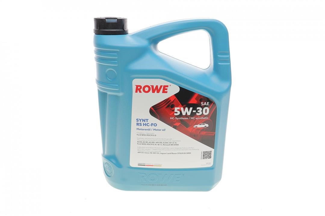 Rowe 20146-0050-99 Engine oil ROWE HIGHTEC SYNT RS HC-FO 5W-30, 5L 20146005099