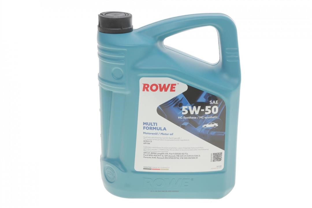 20148005099 Rowe Engine oil ROWE HIGHTEC MULTI FORMULA 5W-50, 5L